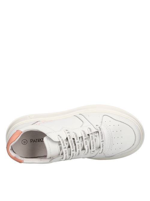 Sneakers in pelle PATRIZIA PEPE | PPJ262BIANCO-ARANCIO